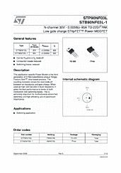 DataSheet STP90NF03L pdf